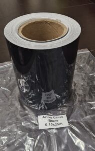 ARLON Chrome Delete Traka Black Gloss 0,15 x 25 m